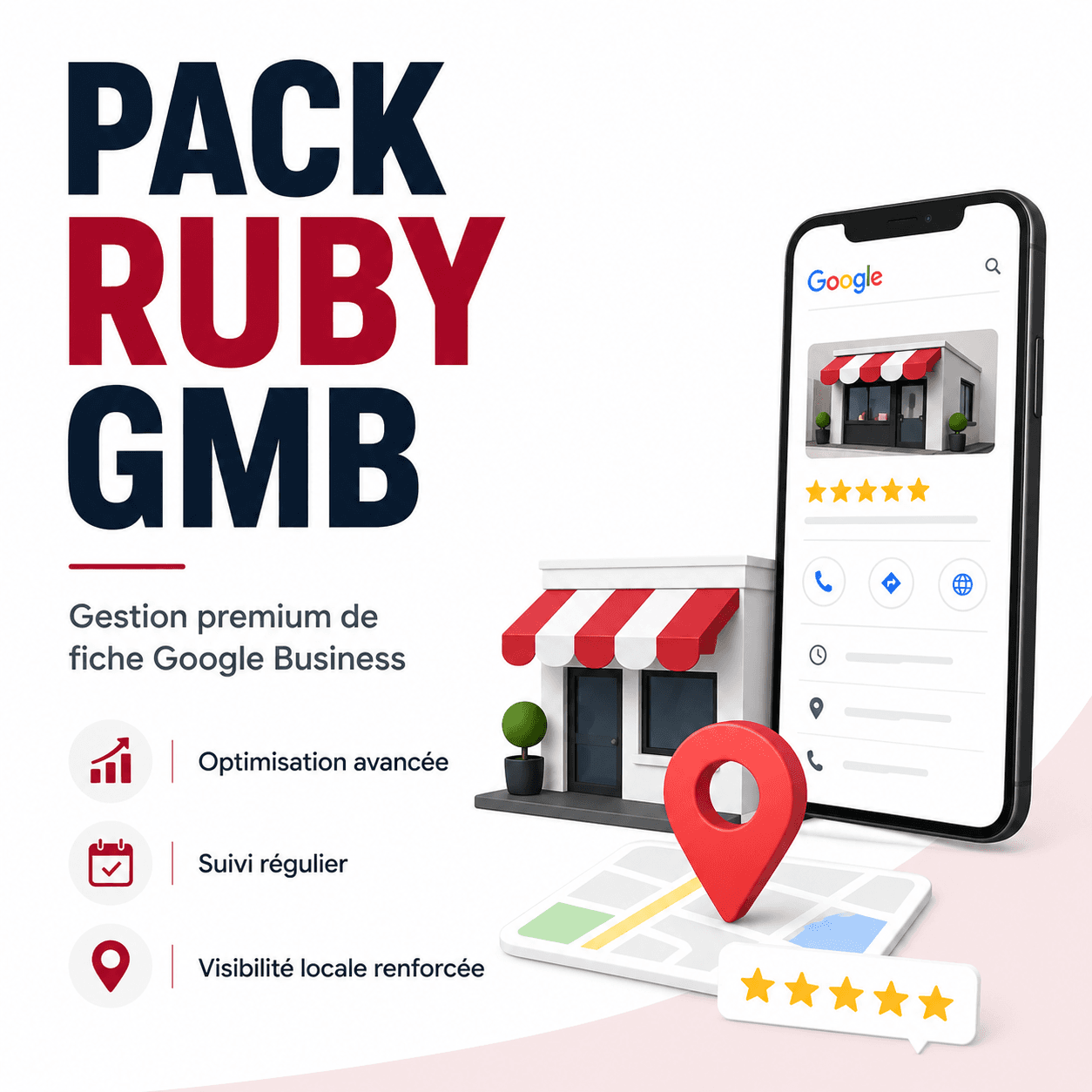Visuel du Pack Ruby Google Business